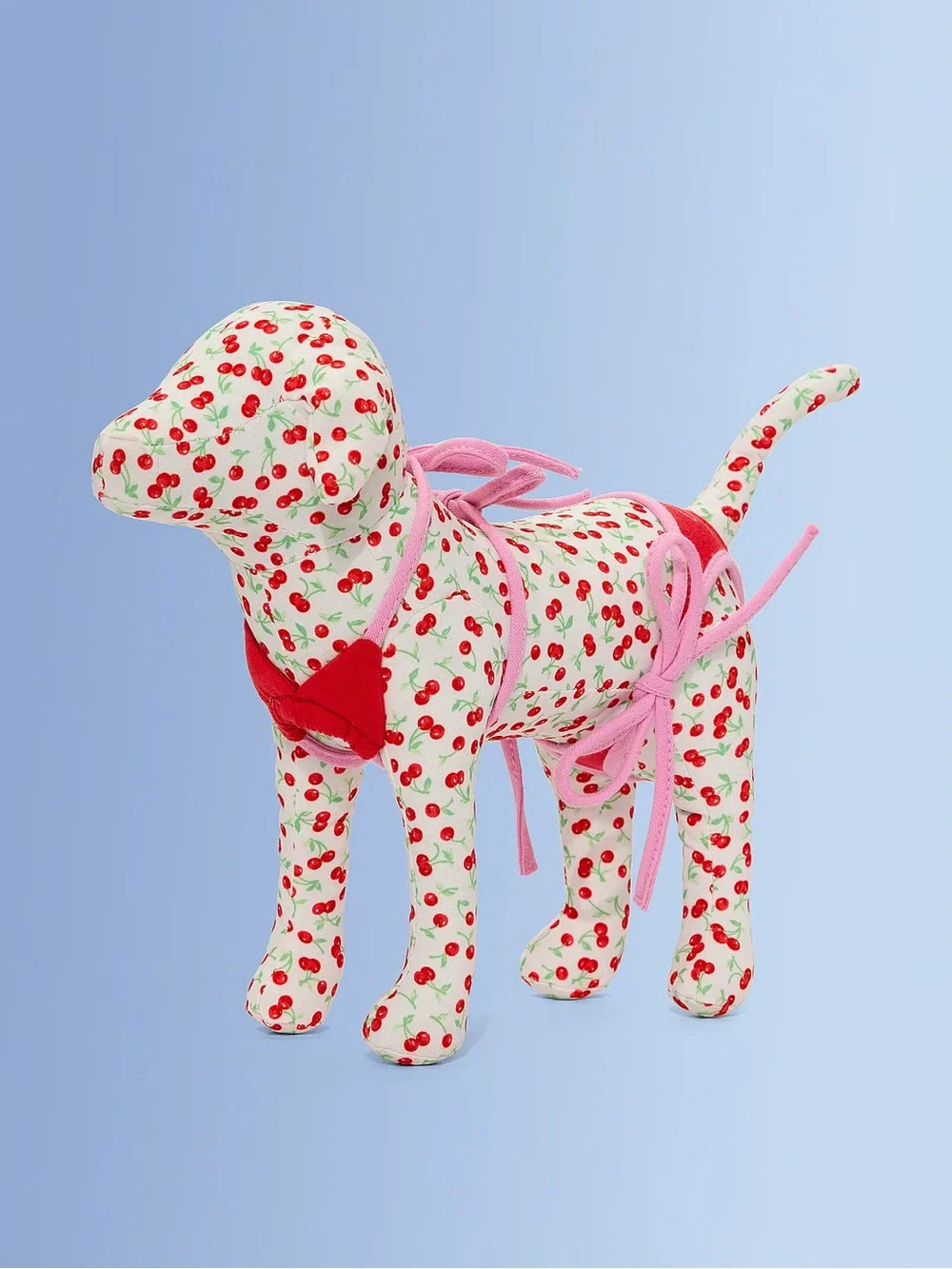 Victorias Secret PINK By Frankies Bikinis Whimsy Cherries 🍒 Limited Ed. Maxi Dog - Picture 2 of 2